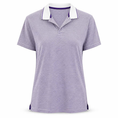 Womens UK Size M Maine Blue Basic Polo