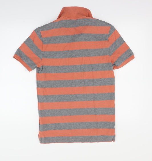 Womens UK Size M Gap Orange Basic Polo