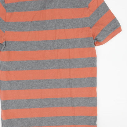 Womens UK Size M Gap Orange Basic Polo