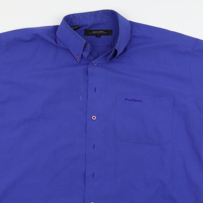 Pierre Cardin` Womens Blue   Basic Button-Up Size M