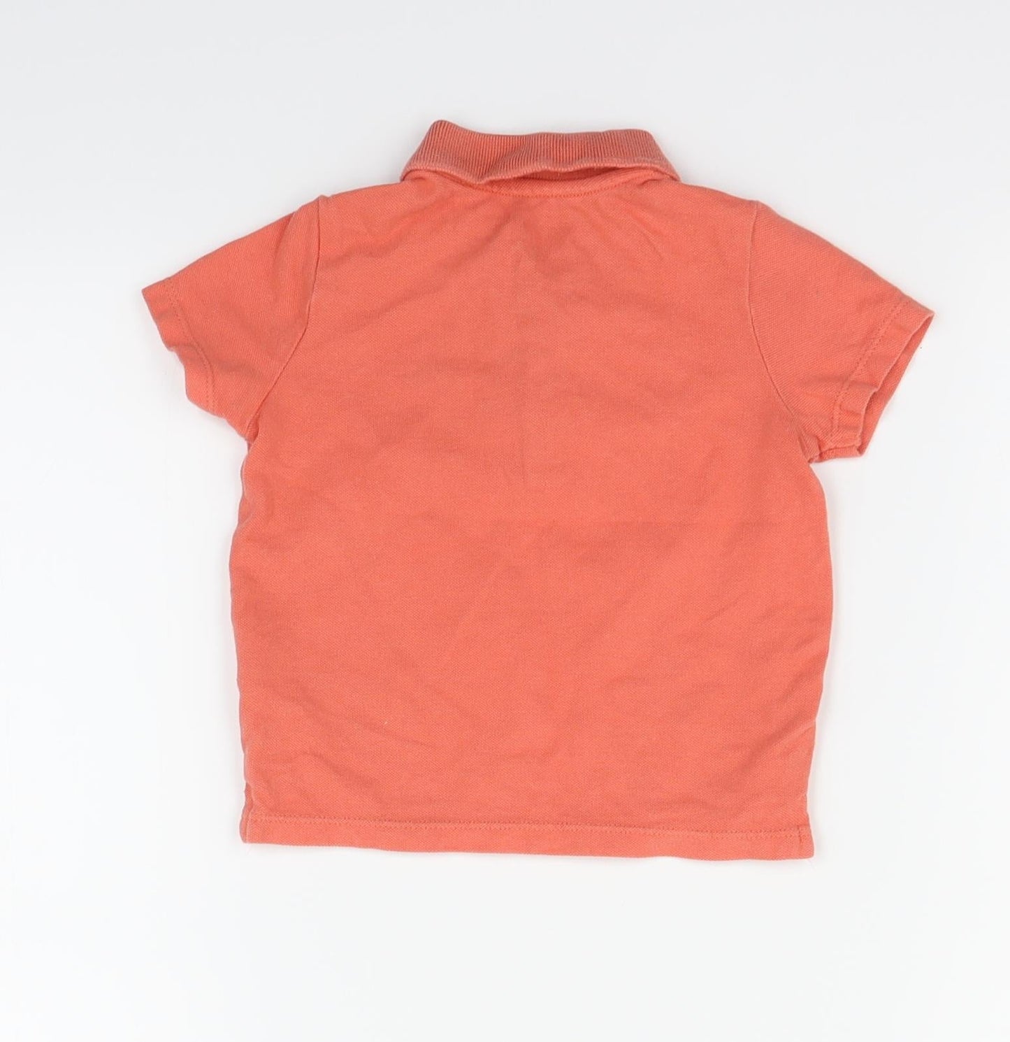 fred & flo  Orange   Basic Polo Size 12-18 Months