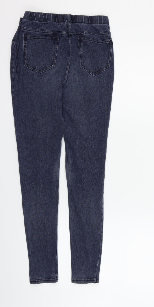 Womens UK Size 6 NEXT Regular Fit  Blue Trousers