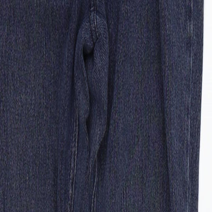 Womens UK Size 6 NEXT Regular Fit  Blue Trousers