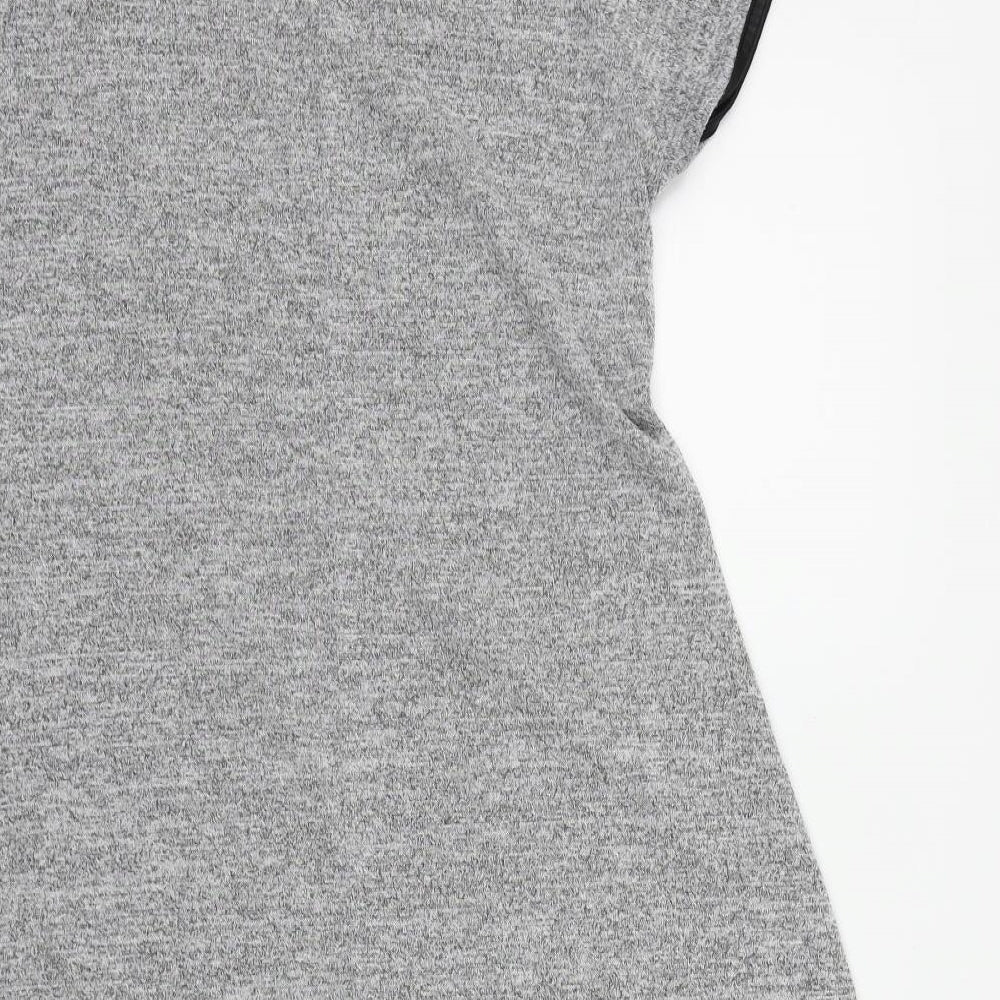 IZABEL Womens Grey   Fit & Flare  Size 8