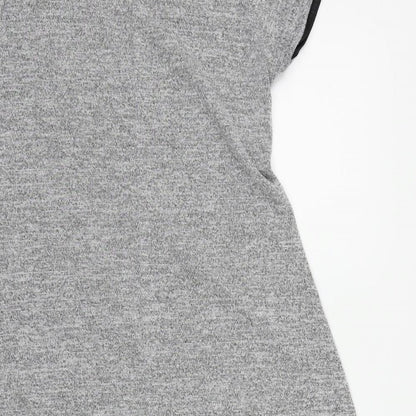 IZABEL Womens Grey   Fit & Flare  Size 8