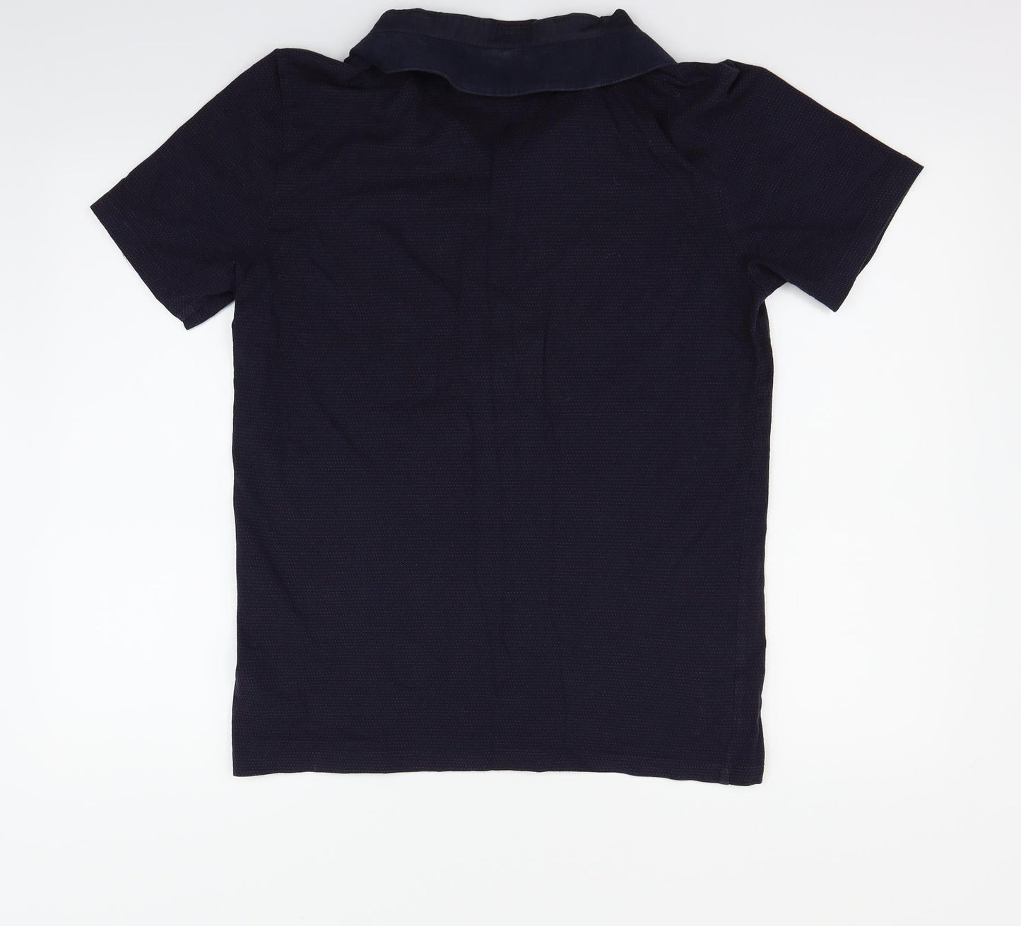 TU Womens Blue   Basic Polo Size M