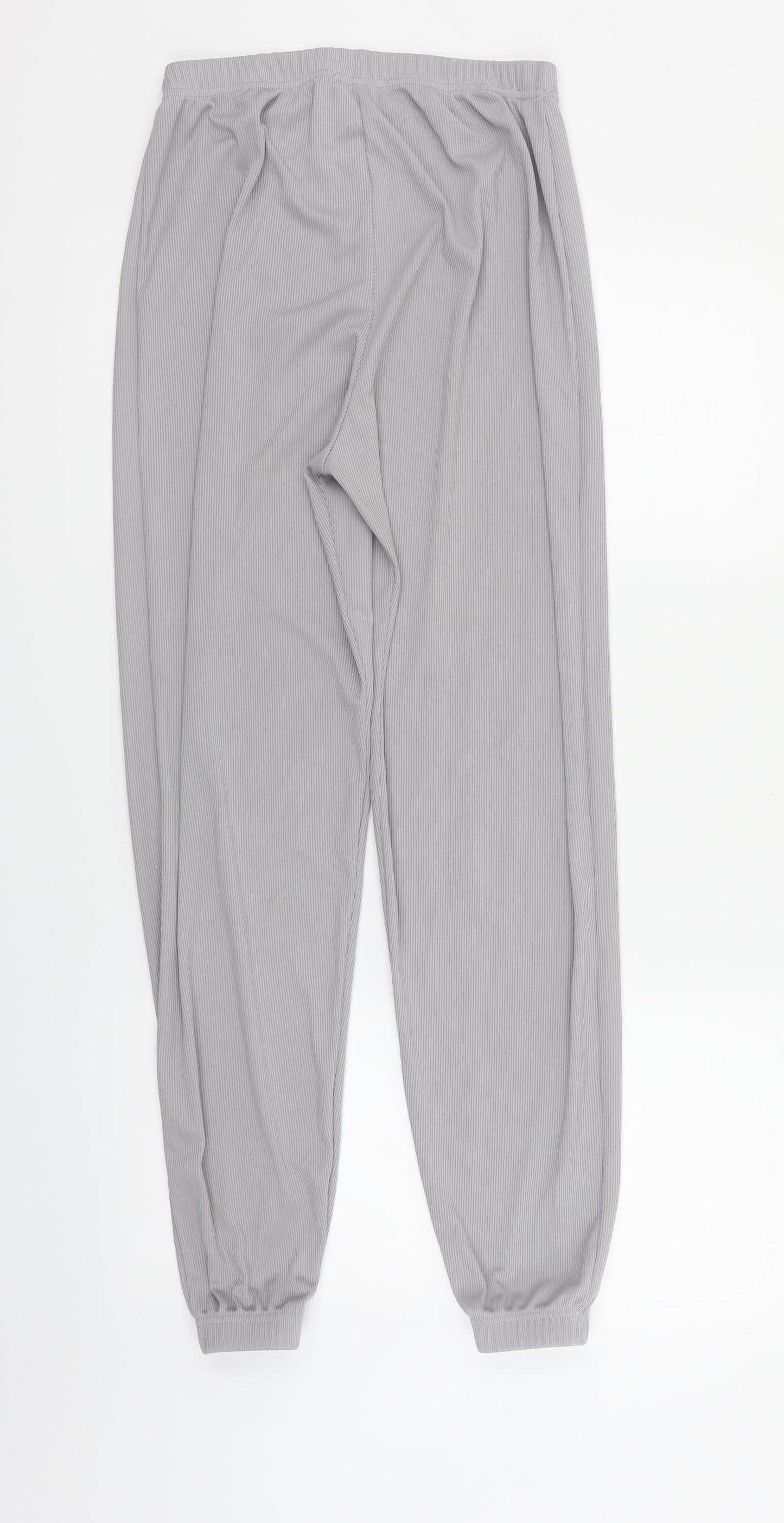 Womens UK Size 8 PRETTYLITTLETHING Regular Fit  Grey Trousers