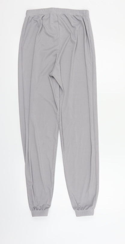 Womens UK Size 8 PRETTYLITTLETHING Regular Fit  Grey Trousers