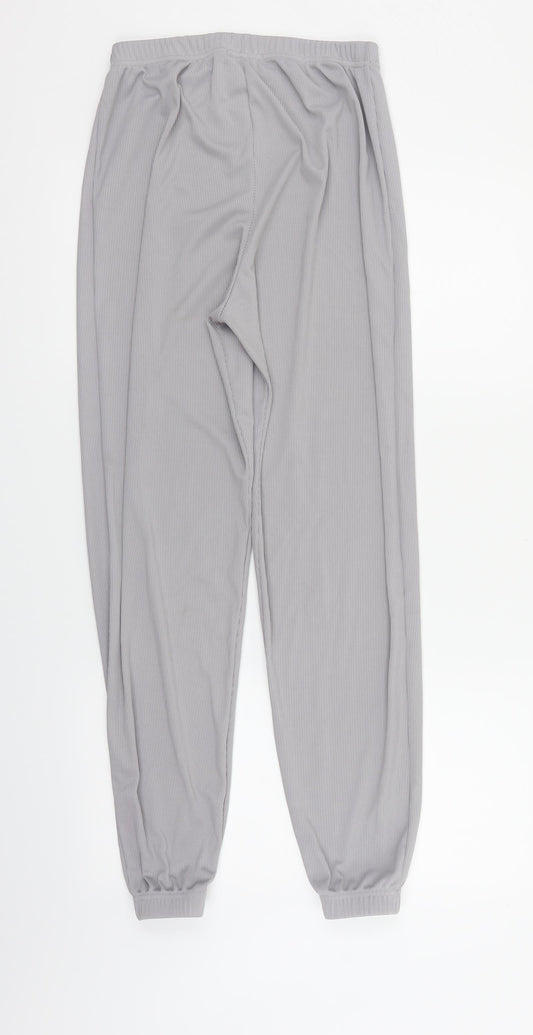 Womens UK Size 8 PRETTYLITTLETHING Regular Fit  Grey Trousers
