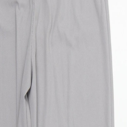 Womens UK Size 8 PRETTYLITTLETHING Regular Fit  Grey Trousers