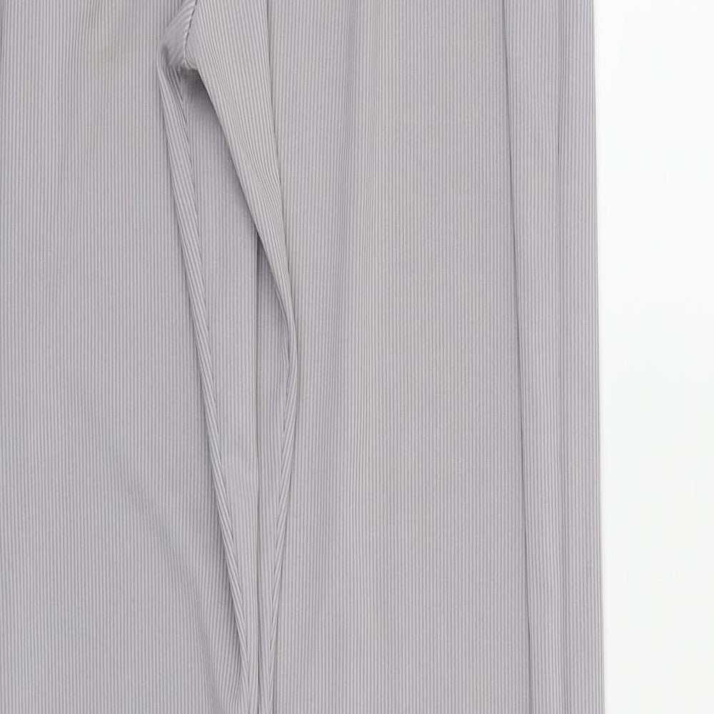 Womens UK Size 8 PRETTYLITTLETHING Regular Fit  Grey Trousers