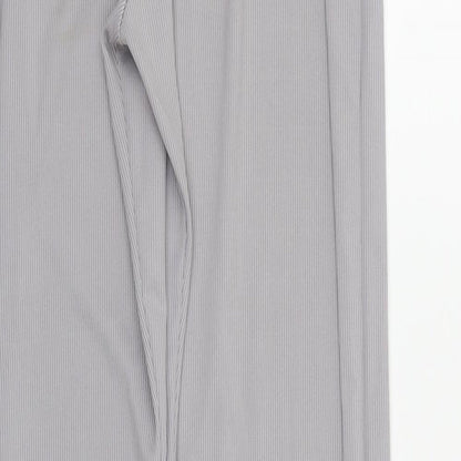 Womens UK Size 8 PRETTYLITTLETHING Regular Fit  Grey Trousers