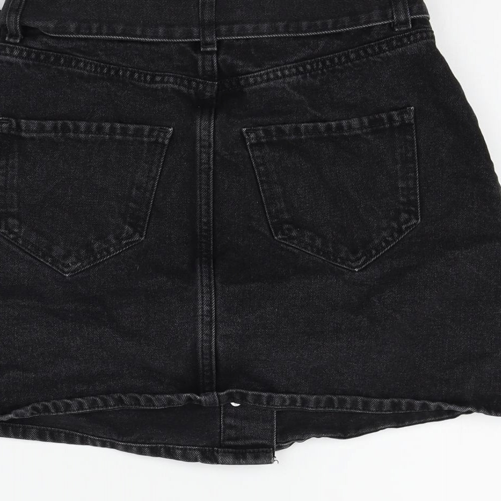 deniem & co Womens Black   Flare Skirt Size 8