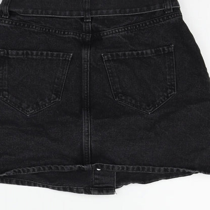 deniem & co Womens Black   Flare Skirt Size 8