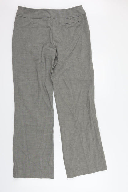 George Womens Grey   Trousers  Size 12 L29 in