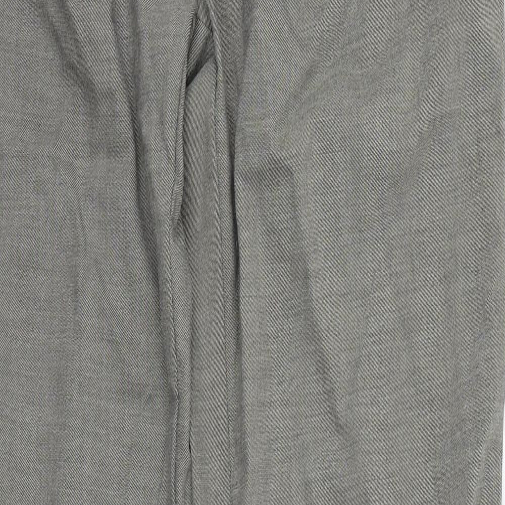 George Womens Grey   Trousers  Size 12 L29 in