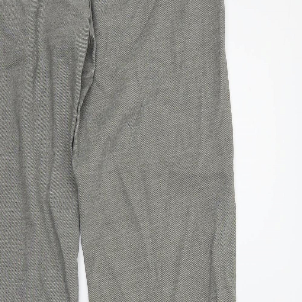 George Womens Grey   Trousers  Size 12 L29 in