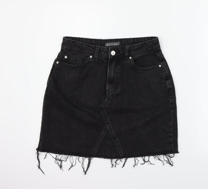 deniem & co Womens Black   Flare Skirt Size 10