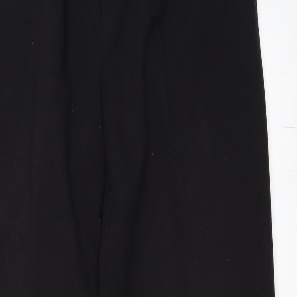 Womens UK Size 14 Oscar B Regular Fit  Black Trousers