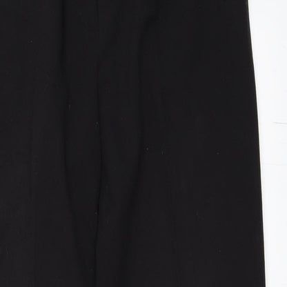 Womens UK Size 14 Oscar B Regular Fit  Black Trousers