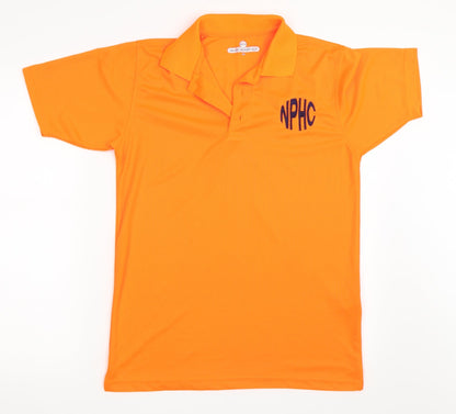 Preworn Mens Orange    T-Shirt Size S