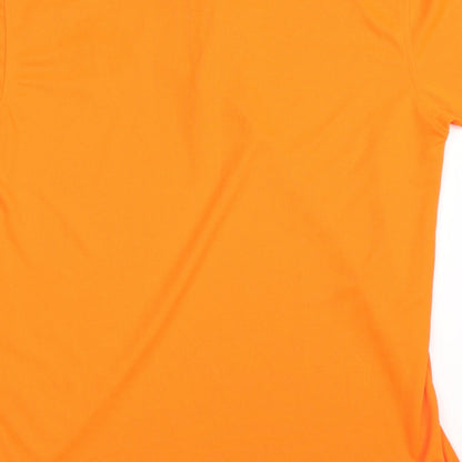 Preworn Mens Orange    T-Shirt Size S