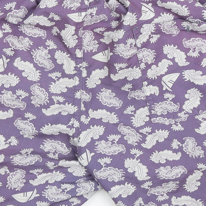 Preworn Mens Purple   Bermuda Shorts Size S - swim shorts
