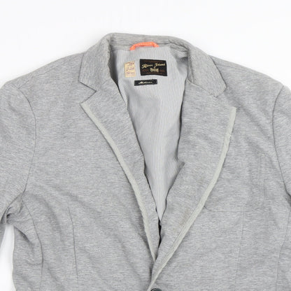 Womens UK Size M River Island Grey Jacket