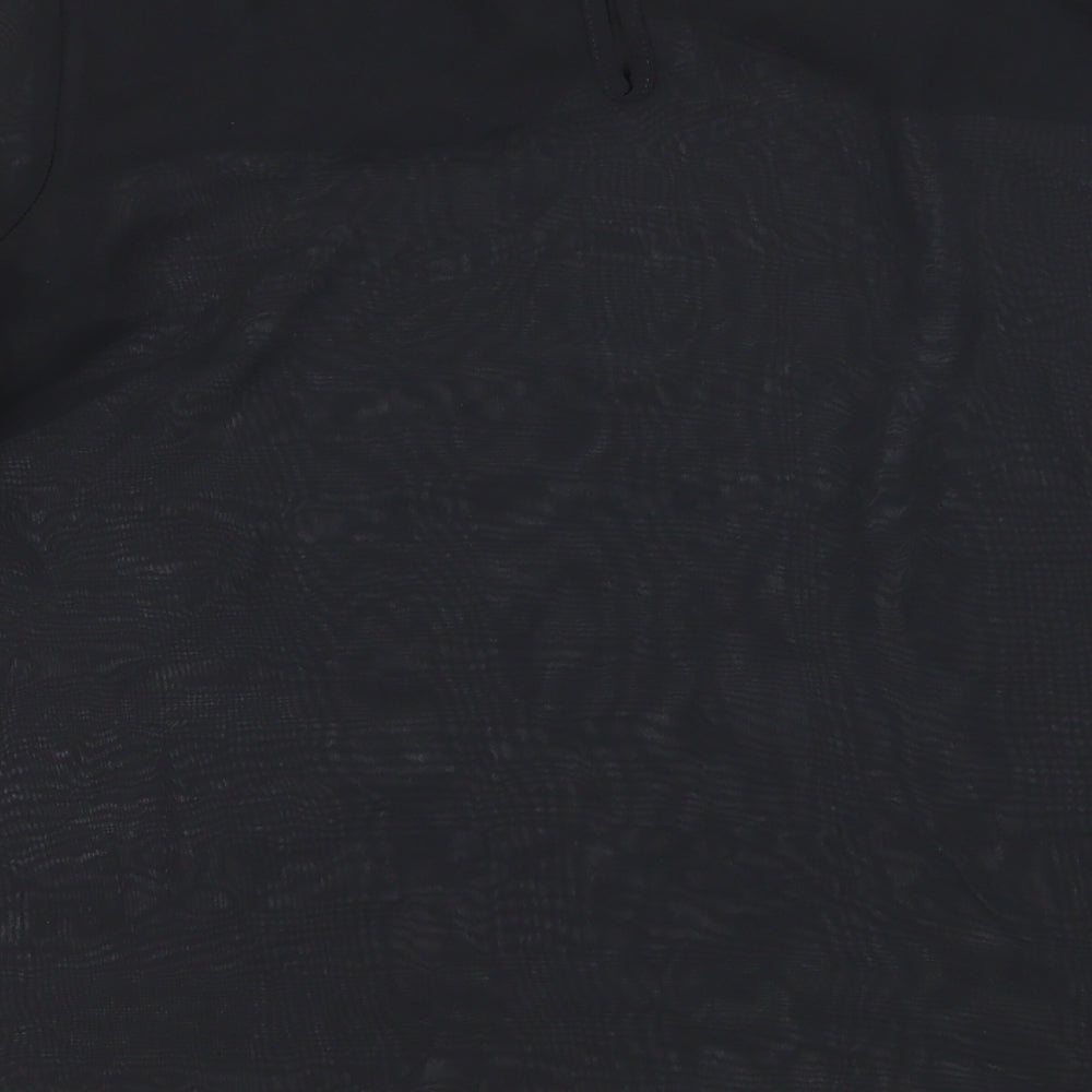 Womens UK Size 12 Atmosphere Black Basic Blouse