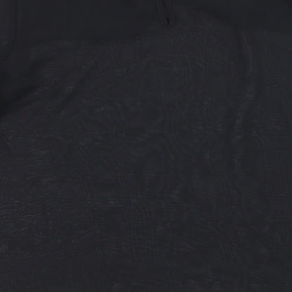Womens UK Size 12 Atmosphere Black Basic Blouse