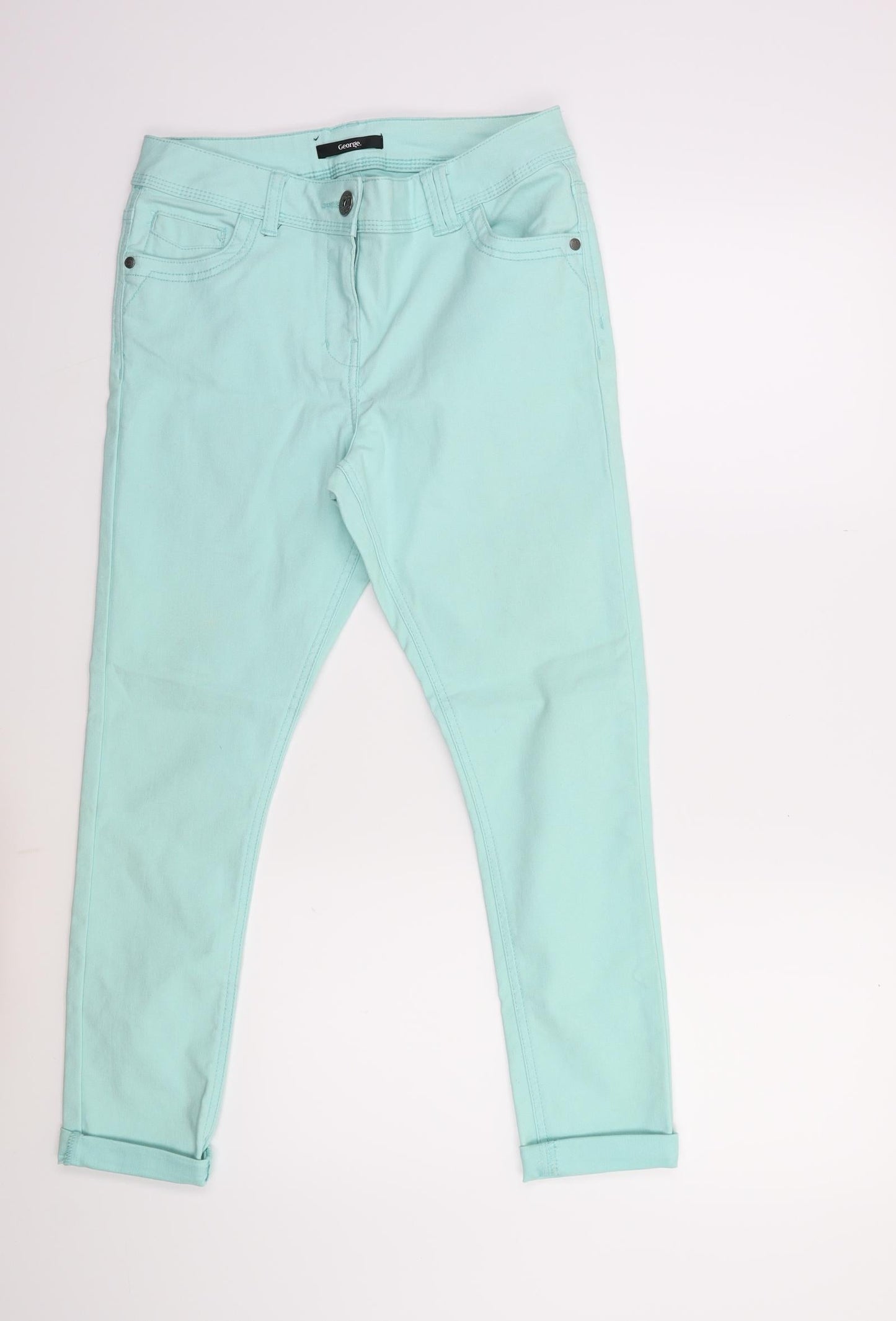 NEXT Womens Blue  Denim Skinny Jeans Size 10 L25 in