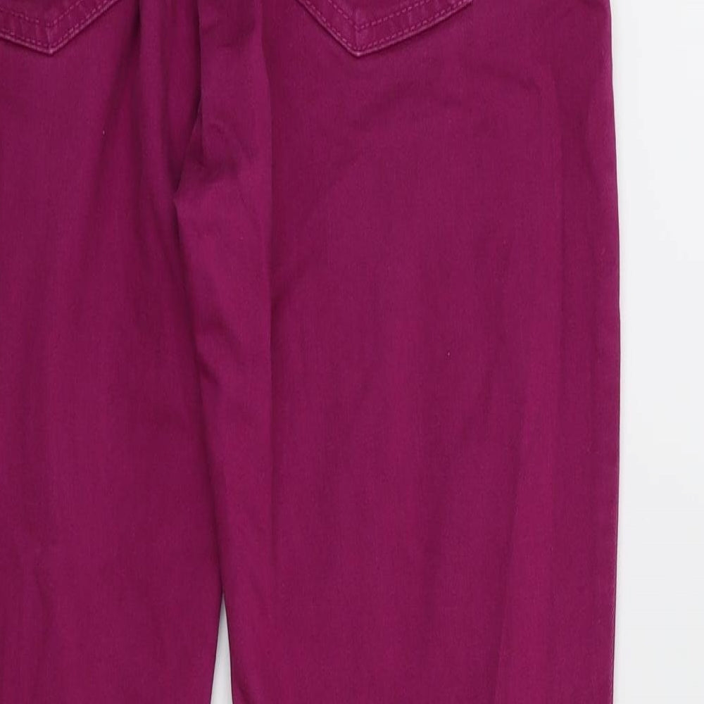 Gap Womens Purple  Denim Skinny Jeans Size 10 L27 in