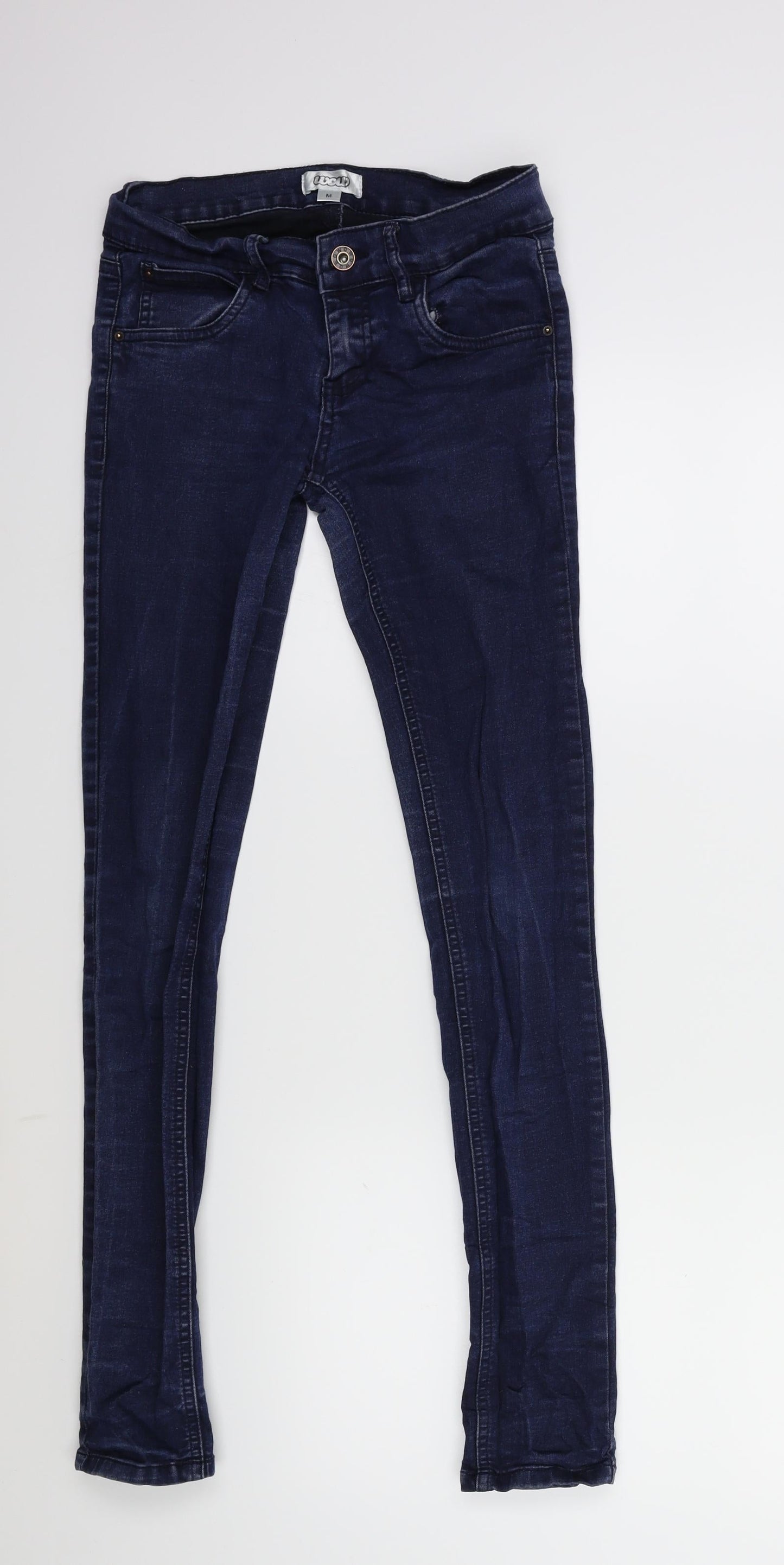 Womens UK Size M WOW Regular Fit Skinny Blue Jeans