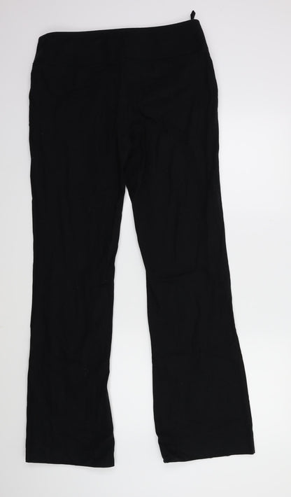 Ipekyol Womens Black   Trousers  Size 12 L32 in
