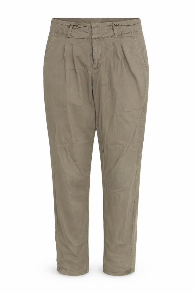 Womens UK Size 12 Etam Regular Fit Chino Beige Trousers