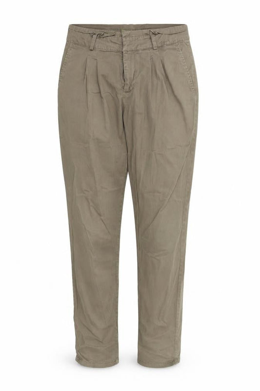 Womens UK Size 12 Etam Regular Fit Chino Beige Trousers