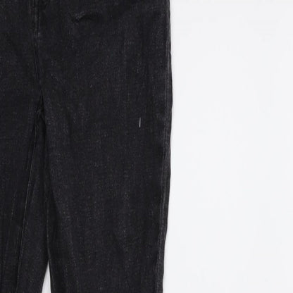 WOW Womens Black  Denim Skinny Jeans Size M L28 in
