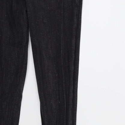 WOW Womens Black  Denim Skinny Jeans Size M L28 in