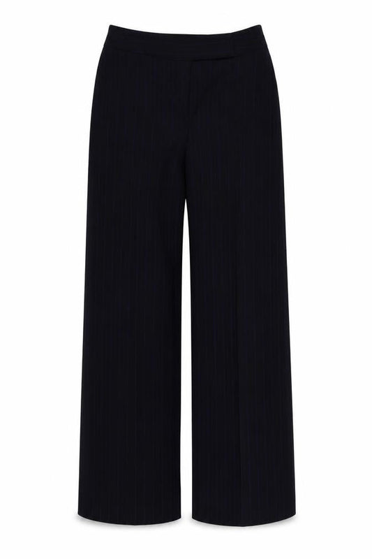 J.Taylor Womens Blue Striped  Trousers  Size 10 L30 in