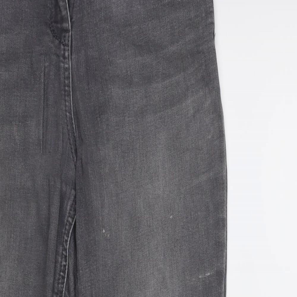 Matalan Womens Grey  Denim Skinny Jeans Size 10 L27 in