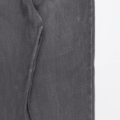 Matalan Womens Grey  Denim Skinny Jeans Size 10 L27 in