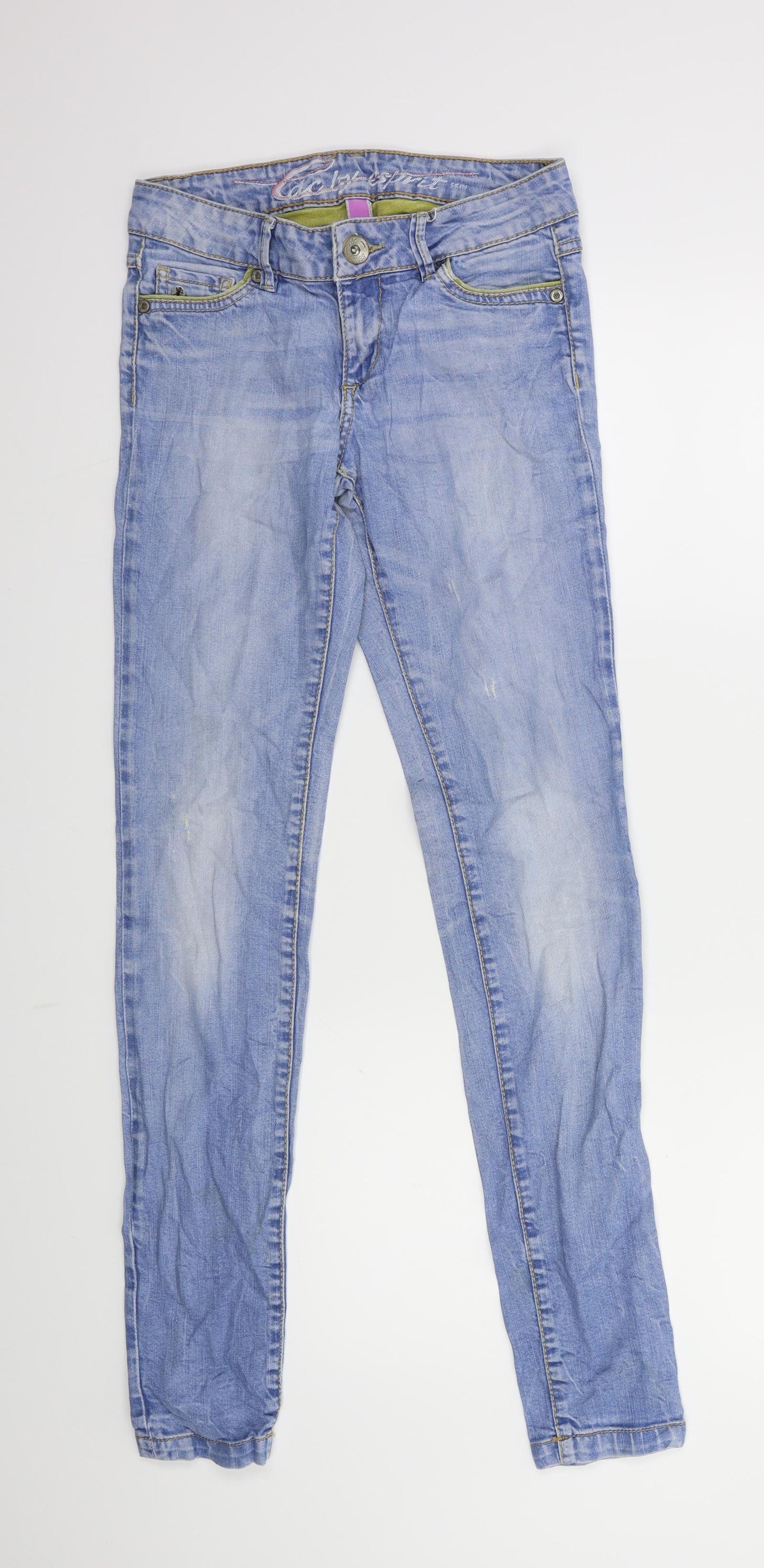 calby esprit Womens Blue  Denim Skinny Jeans Size 26 in L32 in