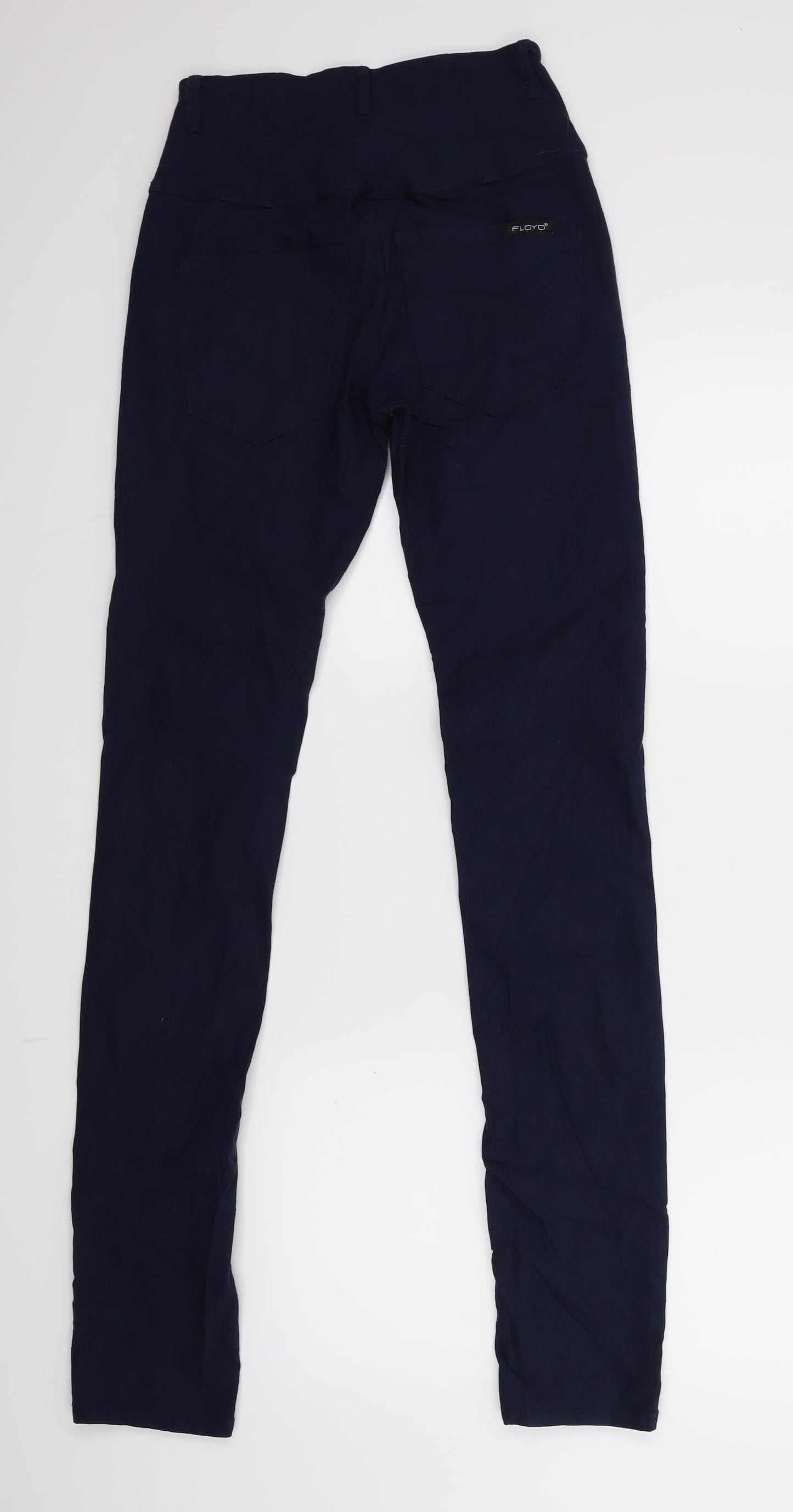 Womens UK Size 23 in Preworn Regular Fit Skinny Blue Jeans