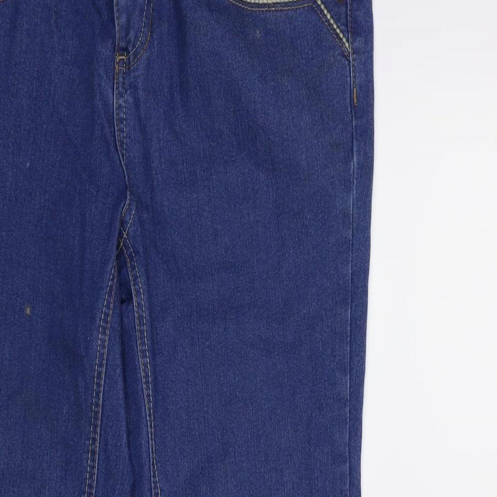 Denim & Co. Womens Blue  Denim Skinny Jeans Size 12 L29 in