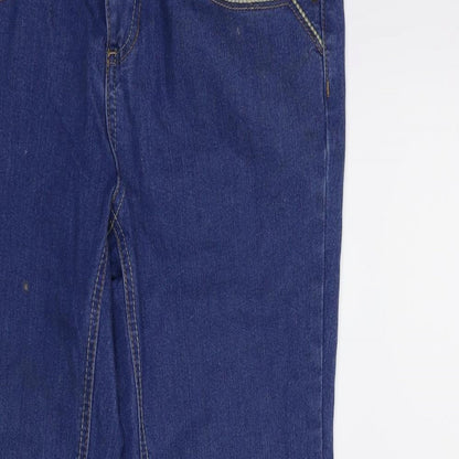 Denim & Co. Womens Blue  Denim Skinny Jeans Size 12 L29 in