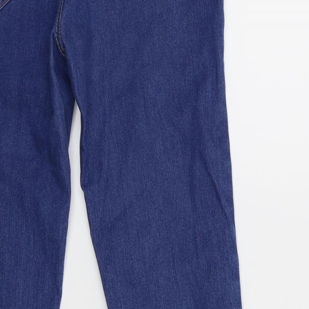 Denim & Co. Womens Blue  Denim Skinny Jeans Size 12 L29 in