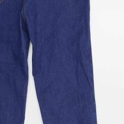 Denim & Co. Womens Blue  Denim Skinny Jeans Size 12 L29 in