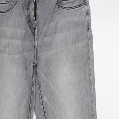 Womens UK Size 10 Up Fashion Regular Fit Skinny Grey Jeans