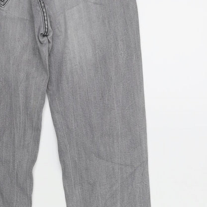 Womens UK Size 10 Up Fashion Regular Fit Skinny Grey Jeans