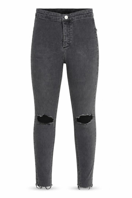 Womens UK Size 28 in Topshop Regular Fit Skinny Grey Jeans